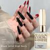 New 2025 Trendy Black & Red Nail Polish Gel for a Chic, High-End Hong Kong Style Look