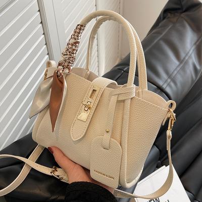 Piccolo cestino da verdura di nicchia Borsa a mano piccola in stile da signora con tracolla obliqua, Borsa a tracolla e Borsa a secchiello da trasporto