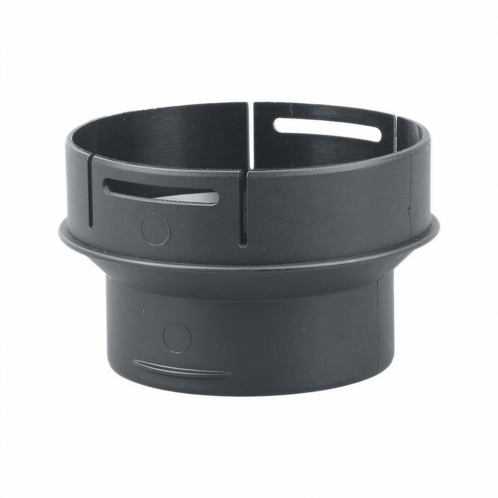 90mm to 75mm Diesel Heater Duct Adapter with Slotted Connector