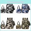 Printed Shoulder Backpack Bag Pencil Case 3 Piece Set Schoolbag Child