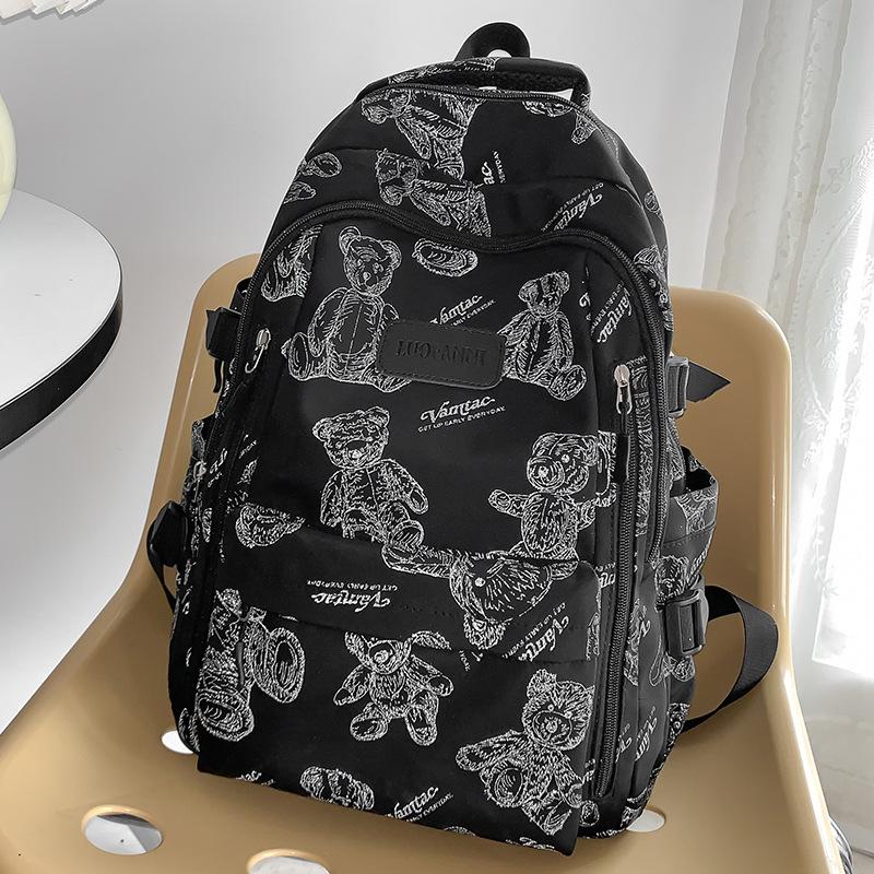 Children's Schoolbags Elementary School Girls High Value Large Capacity Printed Backpacks for Junior High School Students