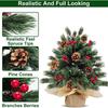 Desktop Christmas Tree, Lifelike Artificial Christmas Tree, Christmas Decoration, Desktop Home Interior Decoration