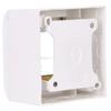 2-module surface-mounted housing for 45x45 accessories
