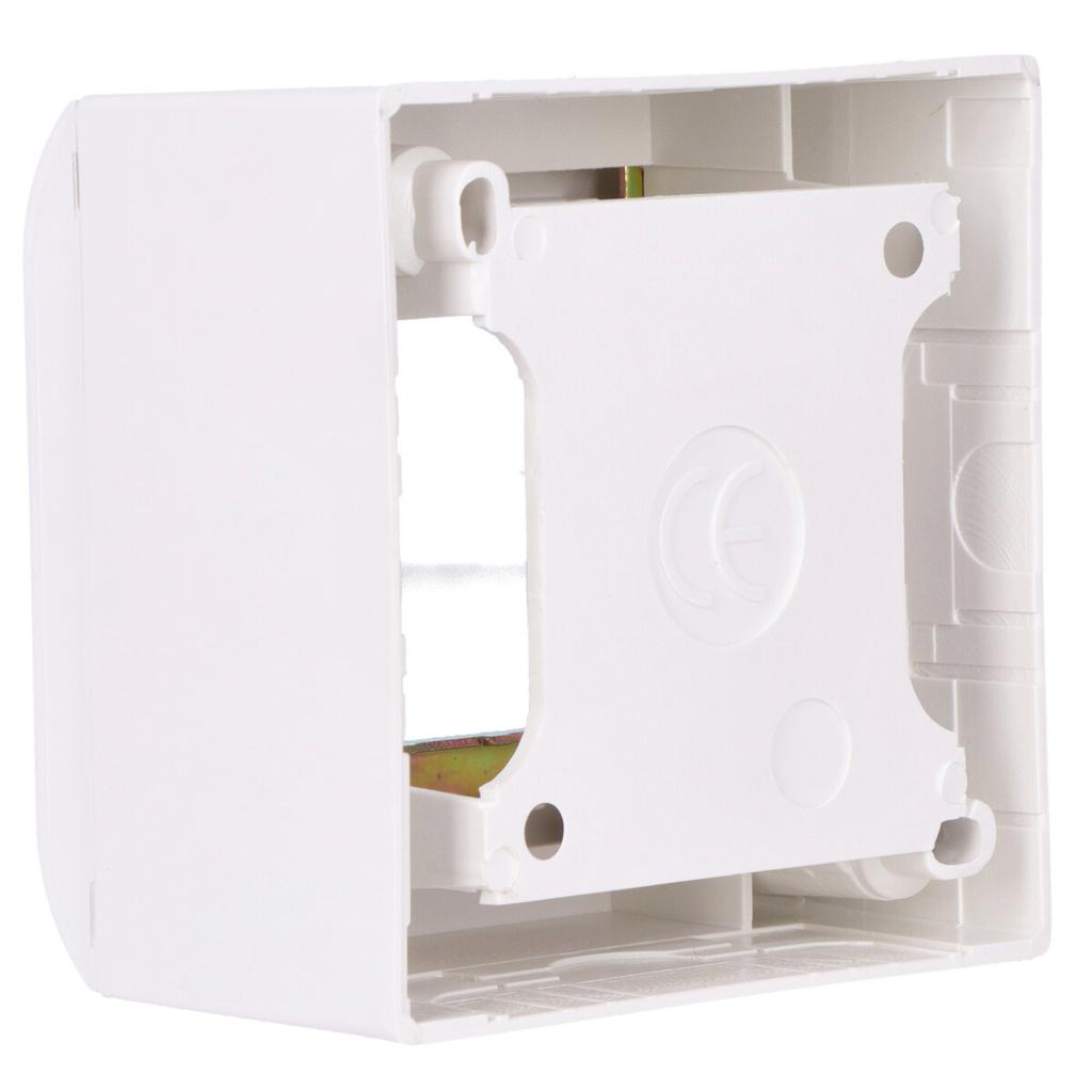 2-module surface-mounted housing for 45x45 accessories