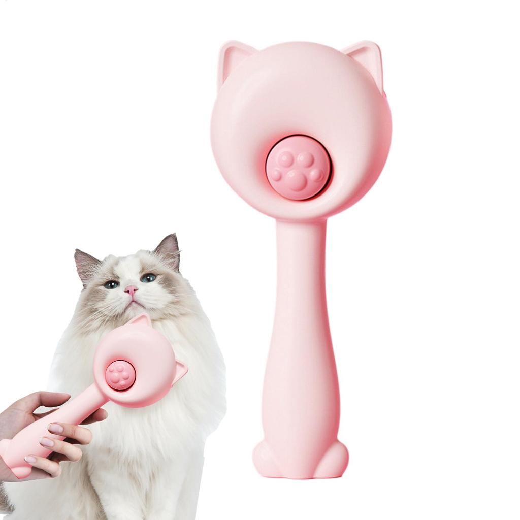 Wet Cat Grooming Tool Gentle Massage Tool with Water Tank Pet Brush Hair Remover for Family Friends Small Dogs Puppy Kitten