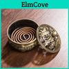 Threelegged Antique Pure Copper Aromatherapy Stove Diy Household Indoor Pan Incense Wire Incense Burner Tea Ceremony Decoration