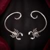 Punk Gothic Dark Scorpion Earrings for Women Vintage Insect Centipede Piercing Earrings Halloween Party Ear Decoration Jewelry
