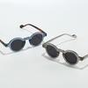 Small Frame Round Punk Sunglasses Women For Men Luxury Brand Designer Vintage Sunglasses Popular Hip Hop Rivet Eyeglasses UV400