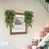 Artificial Simulation Christmas Pine Needles, Dog-tail Vines, Wall-mounted Home Green Plants, Pinecones, Indoor Decorative Vines