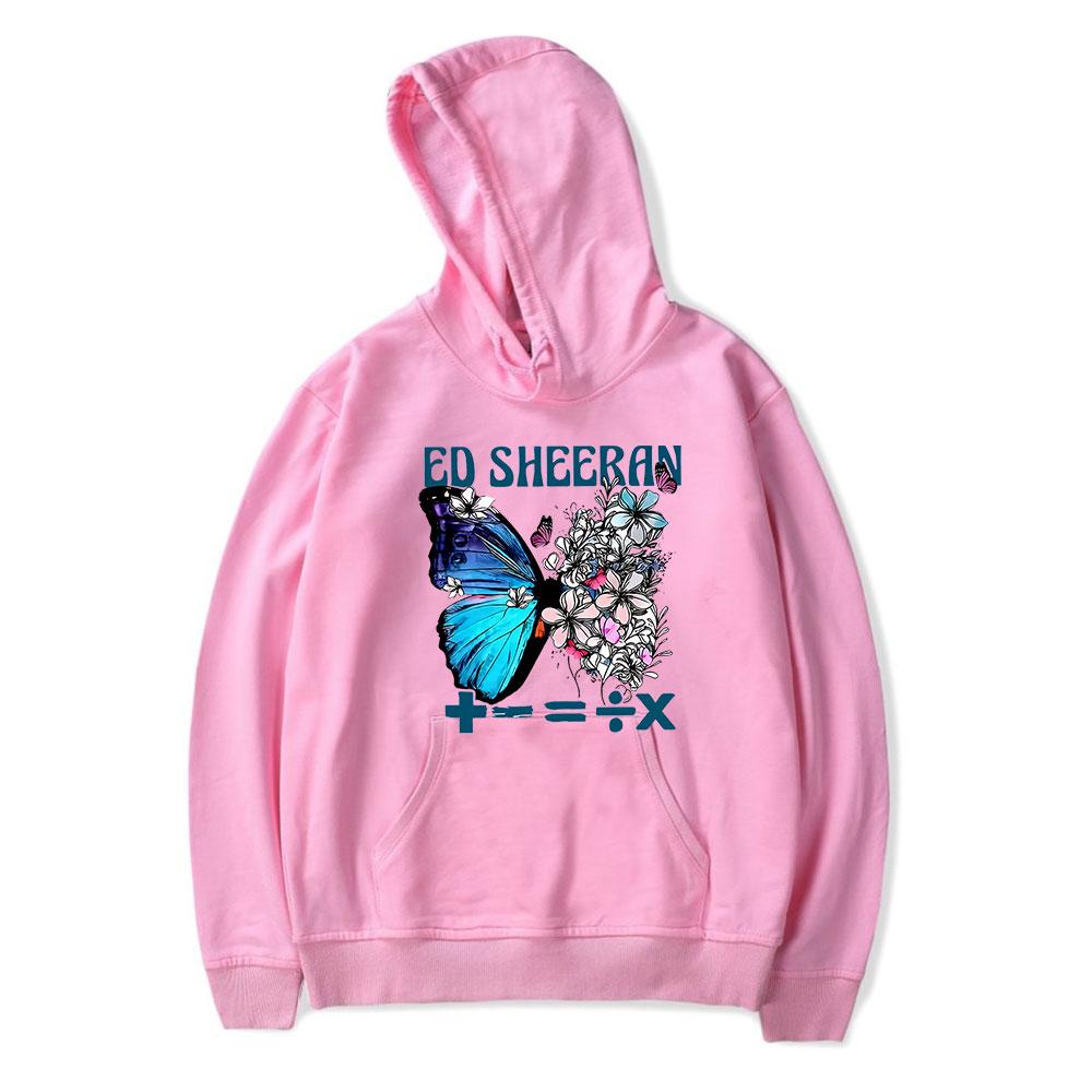 Nová móda pro fanoušky Eda Sheerana Tištěná mikina Outdoorový sport Cosplay Pulovry Mikina s kapucí Cosplay kostým