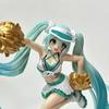 Hatsune Miku Anime Figur Cheerleader-Team jubelnd Hatsune Miku Actionfiguren Kawaii Mädchen Figur PVC Sammlermodell Spielzeug