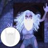 Realistic Artificial Fake Beard Long Fluff Mustache Whisker Grandpa Santa Claus Cosplay Halloween Costume Party Props