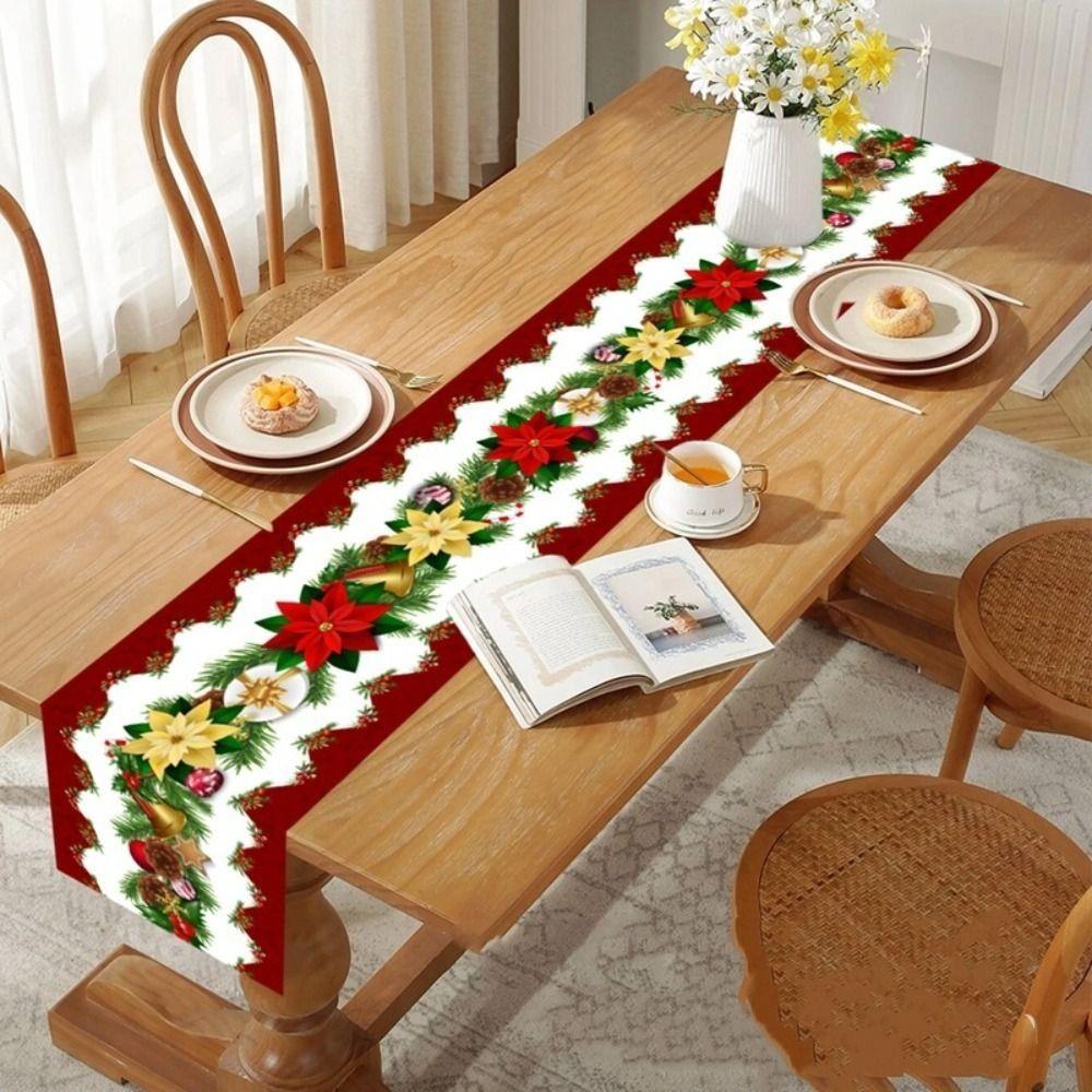 2025 Xmas Gifts Christmas Table Runner Ornament Faceless Gnome Table Decor Navidad Noel Christmas Decorations