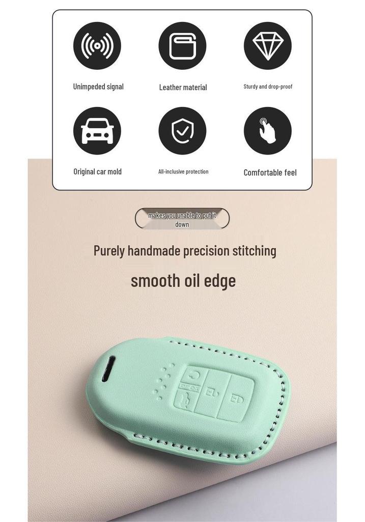 Honda Key Cover for Civic, Accord, CR-V, Vezel, XRV, Fit, Haoying, Haoling, Paiying, Shipai - Available in 3 Colors.