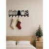 Cat Wall Hooks Removable Adhesive Black Cat Decor Kawaii Home Organization Storage TikTok Viral Gift for Cat Lovers