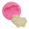 Cake Chocolate Clay Soap Cute Sheep Baking Fond Polymer Craft Art DIY Molds Tool