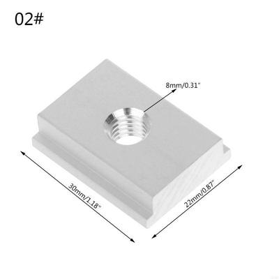 T-slot T-Slider Sliding Nut For Woodworking Tool Slot Fastener Jigs Pressi