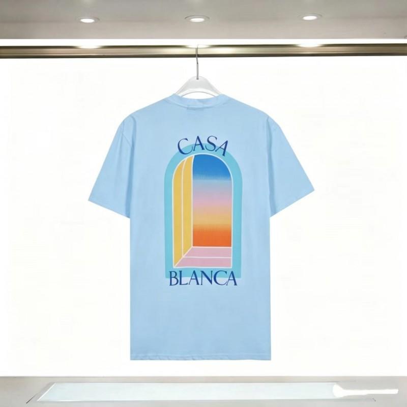 Unisex Cotton T-Shirt With Digital Print Letter Loose Fit Casual Wear