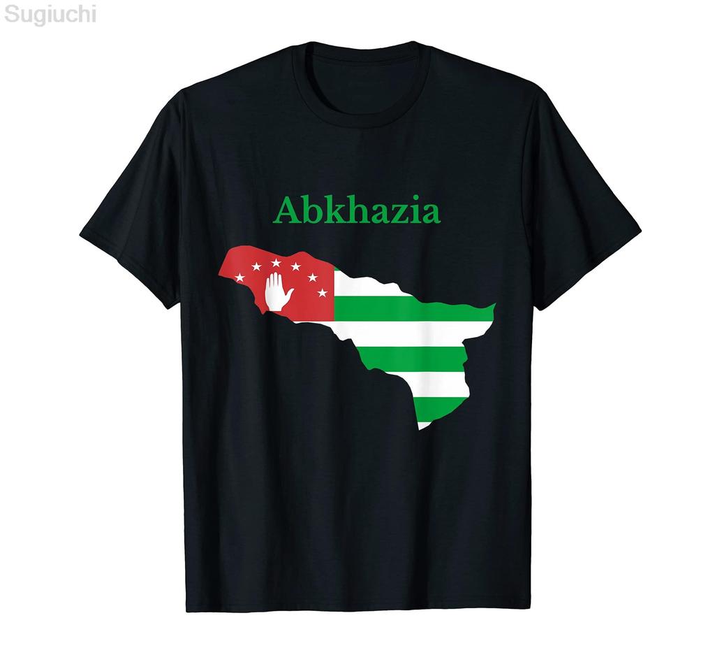 ZX 100 Cotton Circassian Abkhazia Flag of Abkhazia MEN WOMEN Hip Hop T Shirts Size XS5XL