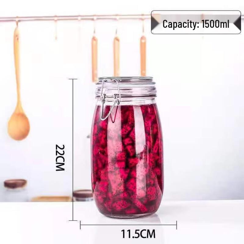 Стеклянные банки для хранения продуктов ZISIZ