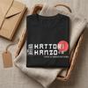 Zabawne Koszulki Wojownik Hattori Hanzo Miecz Sushi Unisex Okrągły Dekolt Bawełniana Koszulka Japonia Okinawa Krótki Rękaw Duże Rozmiary gadżety