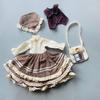 1 Sæt Universelt Outfit Til Sd Dukker Diy Legetøj 1/6 30Cm Dukke Sødt Tøj Sæt Prinsesse Nederdel Lolita Udklædning Tilbehør