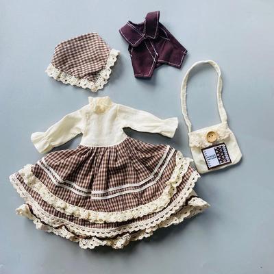 1 Set Universal Outfit For Sd Dolls Diy Toys 1/6 30Cm Doll Cute Clothes Kit Princess Skirt Lolita Dress Up Accessories