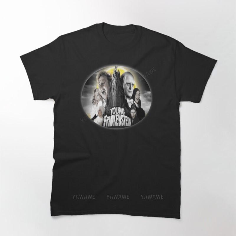 

Beach man tee shirt fashion print tees Young Frankenstein Printed T Shirt teenager cotton Oversized tee shirt male summer top 4XL