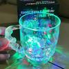 LED Luminous Beer Mug Flash Drinking Cup Color Changing Whiskey Glass Luminous Drinkware Bar Club Birthday Party Supplies