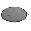 2PCS Water Collection Mesh Cover Black Netting Screen Drawstring 37in Prevents Bugs   Protector for Rain Buckets Garden
