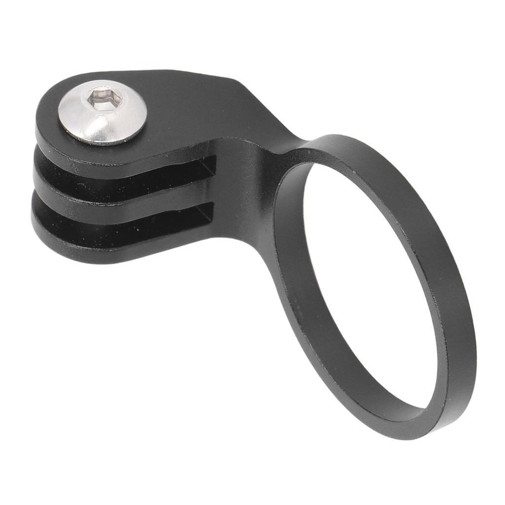 Bike Stem Mount Light Holder Aluminum 28.6mm Polished Angle Adjustable Bicycle Stem Action Camera Mount