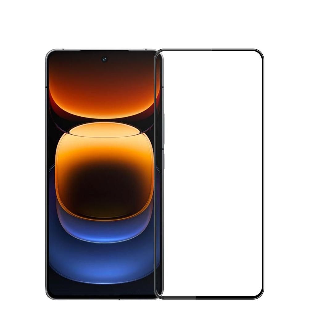 For vivo iQOO 12 5G Tempered Glass Film PINWUYO Explosion-proof 9H 3D Full Screen Protector