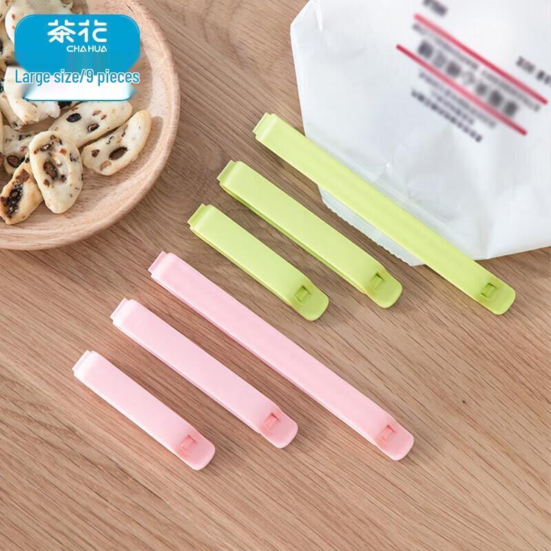 Chahua Large Food Sealing Clips, 9-Pack