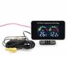 12V/24V Car & Truck Dual Electronic Water Temperature Gauge with LCD Voltmeter