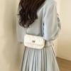 IELGY Ladies Chain Bag Fashionable All-Match Commuter Crossbody Square Bag