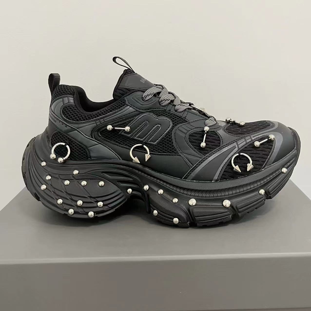 2026 spring 10XL dad shoes rivets