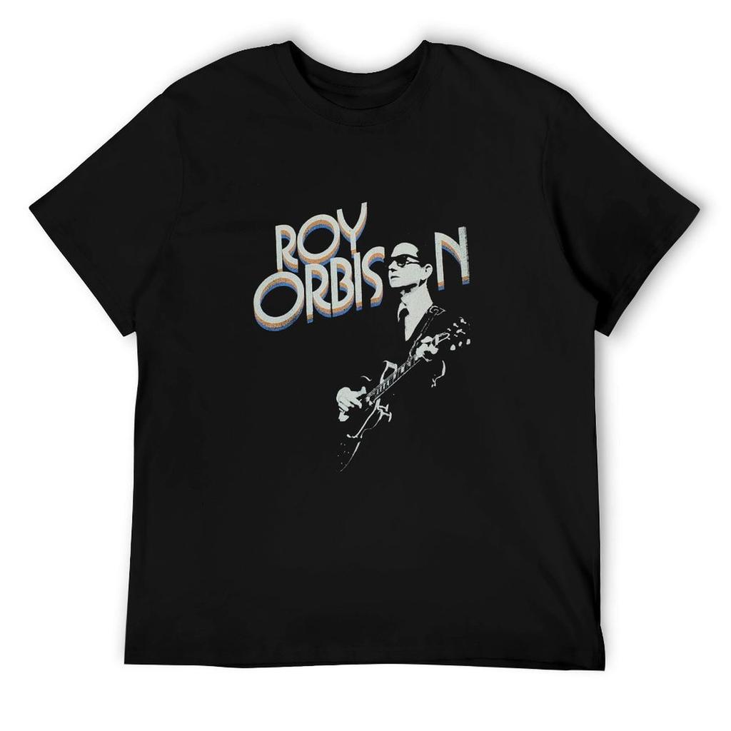 Roy Orbison T-Shirt Gitarre Unisex 60er Musikfan vitna Stil Herren S