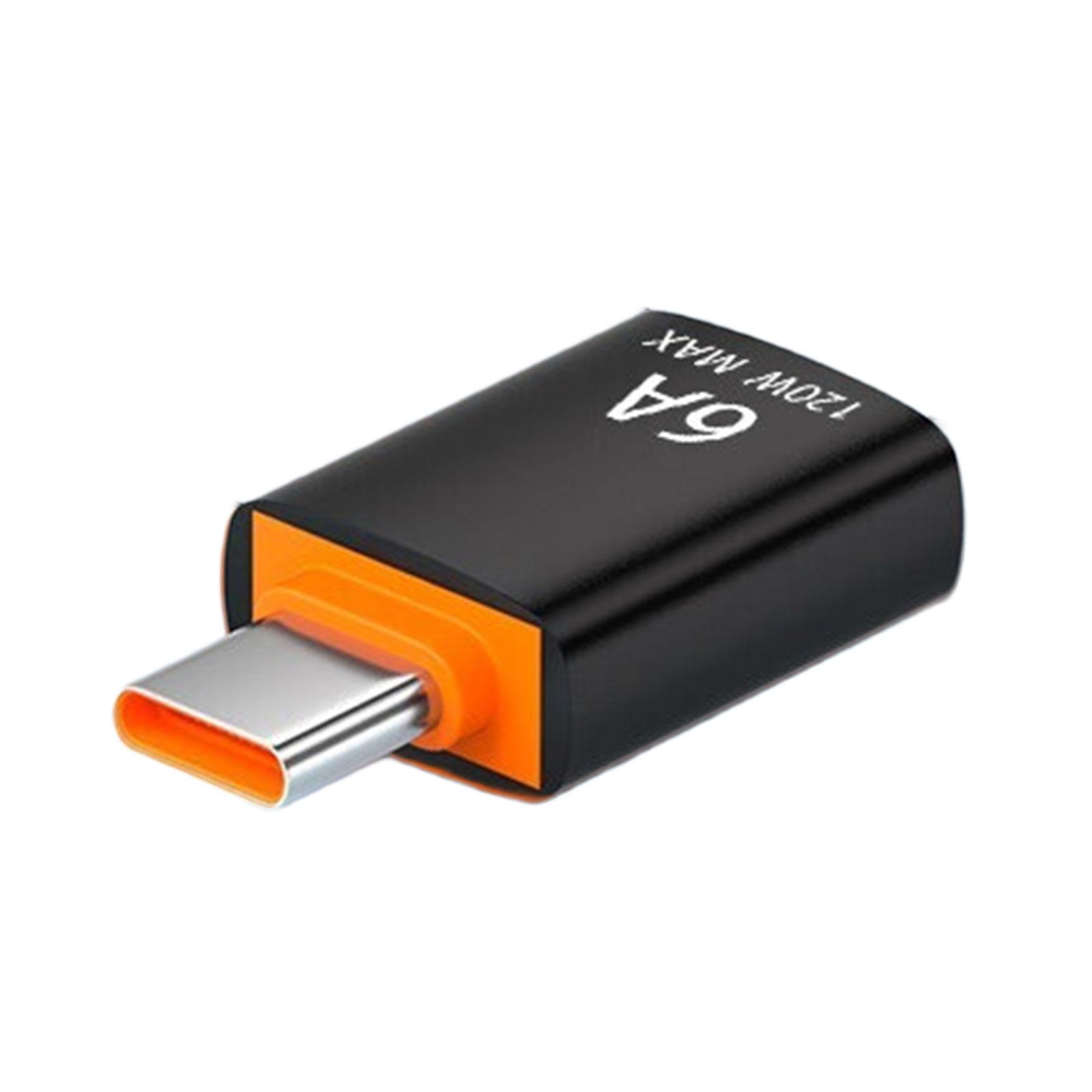 

Адаптер Type C на USB 3.1 10 Гбит/с OTG-конвертер Портативный адаптер Type C Высокоскоростная передача данных для телефонов и планшетов A чёрный