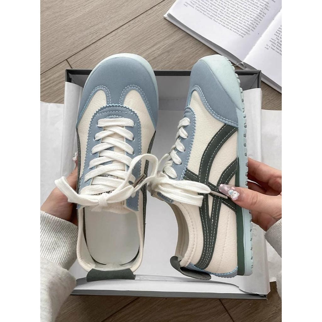 Lace-up shoes flat white shoes women's autumn new casual shoes board shoes student sports shoes women
