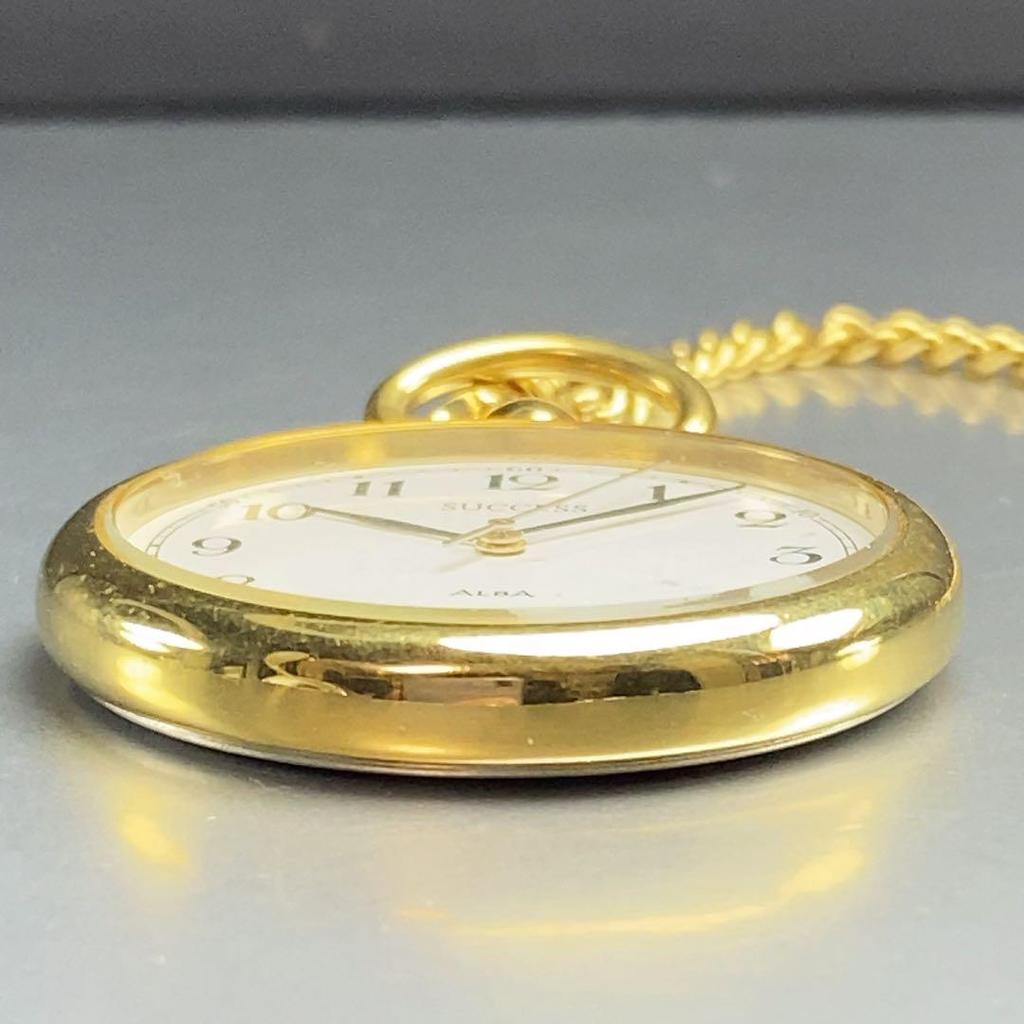 [USED] 1995 Japanese-made SEIKO ALBA SUCCESS Pocket Watch