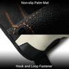 1 Pair Half Finger Motorcycle Gloves Anti-slip Anti-fall Cycling Gloves Adjustable Breathable Driving Gloves for Men and Women