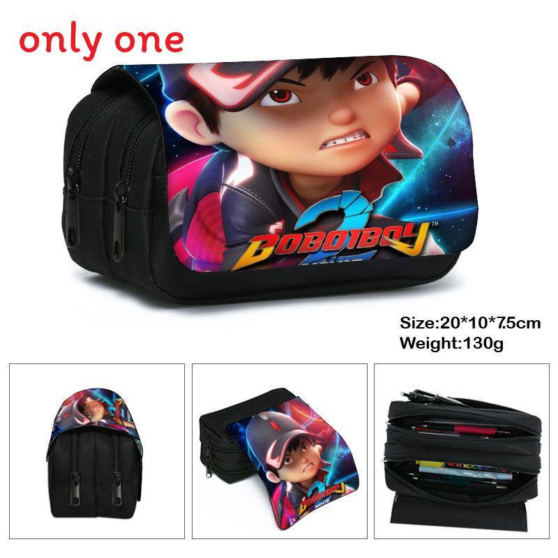 Elements Hero Boboiboy Layer Pencil Case With Spacious Storage For Students And Kids