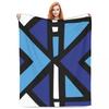African Bogolan Mudcloth Pattern  Blanket Soft Warm Flannel Throw Blanket Bedding for Bed Living room Picnic Travel Home Sofa