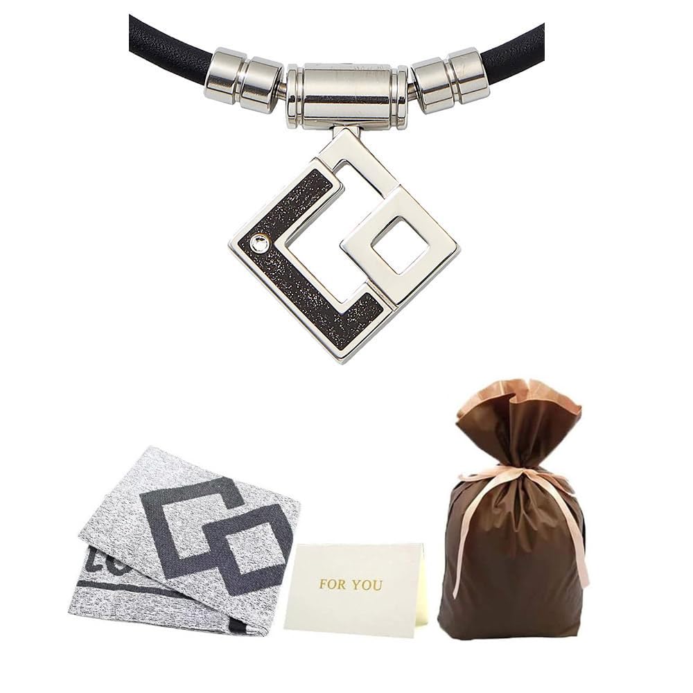 

Colantotte TAO Necklace AURA Lim (LL: 51cm/Black Lamé) / ACAPK01LL (Includes Face Towel, Gift Bag, and Message Card) Authentic