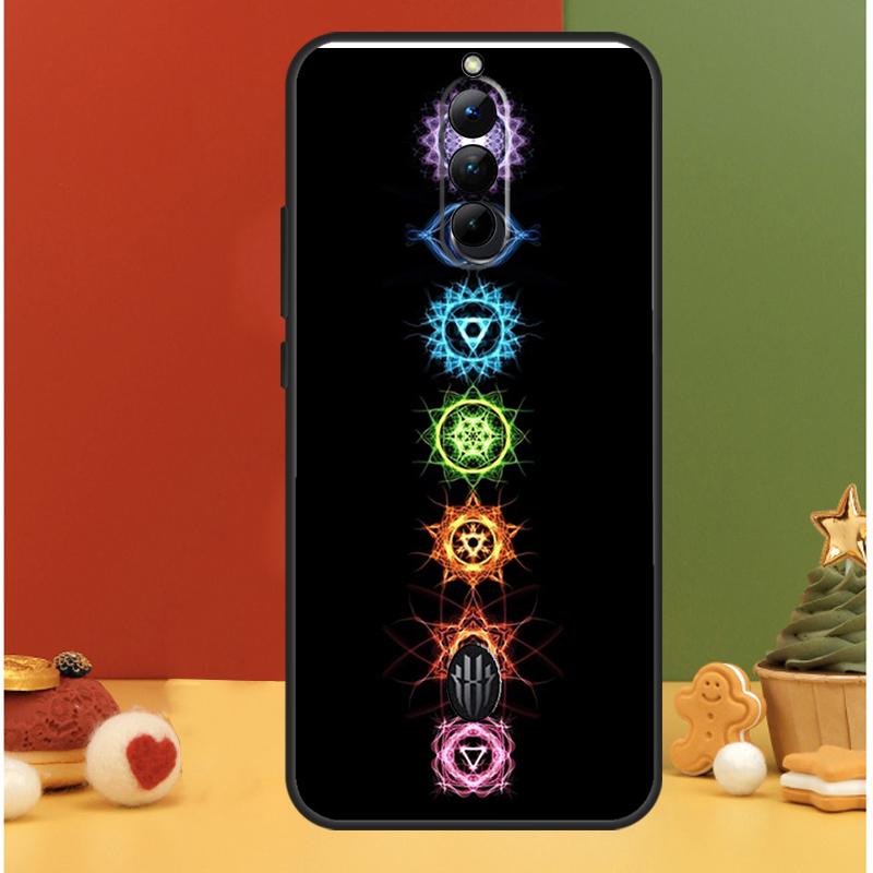 

Mandala Chakra Yoga Case For ZTE Red Magic 9 8 8S Pro Plus Nubia Red Magic 6S 7S 6 7 Pro 6R 5S 5G Phone Cover Red Magic 6s Pro