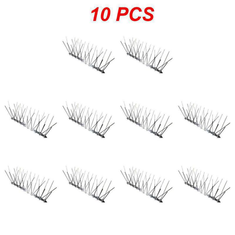 1~10 BUC Vânzare Fierbinte Benzi Anti-Păsări din Oțel Inoxidabil Repelent Spini Păsări și Porumbei Descurajator Sperietor Păsări Repelent Pentru