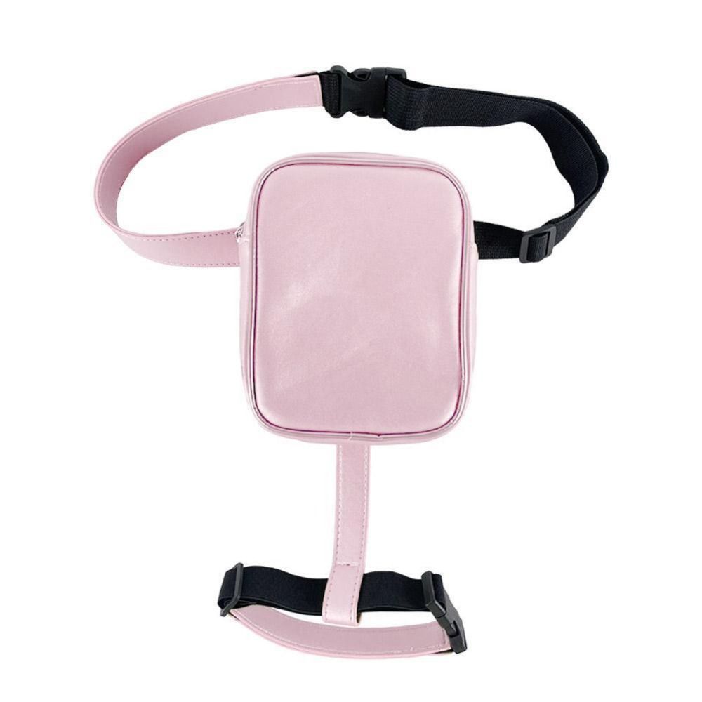 

New Retro Women Waist Leg Belt Bag PU Leg Harness Bag Thigh Bags Motorcycle розовый