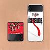Fashion RBD Rebelde For Samsung Galaxy Z Flip 5 4 3 Case Shockproof Hard Cover Phone Z Flip 6 7 5G Z Flip 5 4 5G TPU PC Hard C
