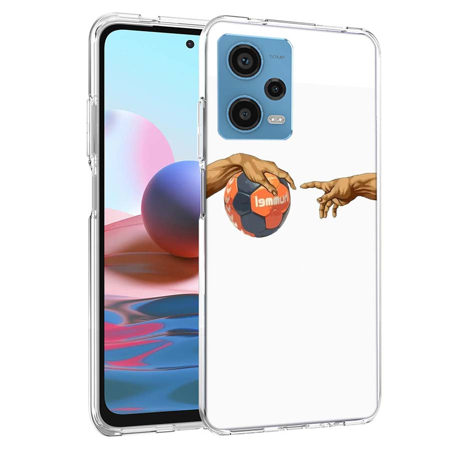 

Handball Sport Phone Case For Redmi 12 13C 12C 15C 15 9 Power 10 Prime+ 10C 10A 9T 9C 9i 9AT 9A Sport A5 K50 K30 60 Ultra TPU So Redmi 12C