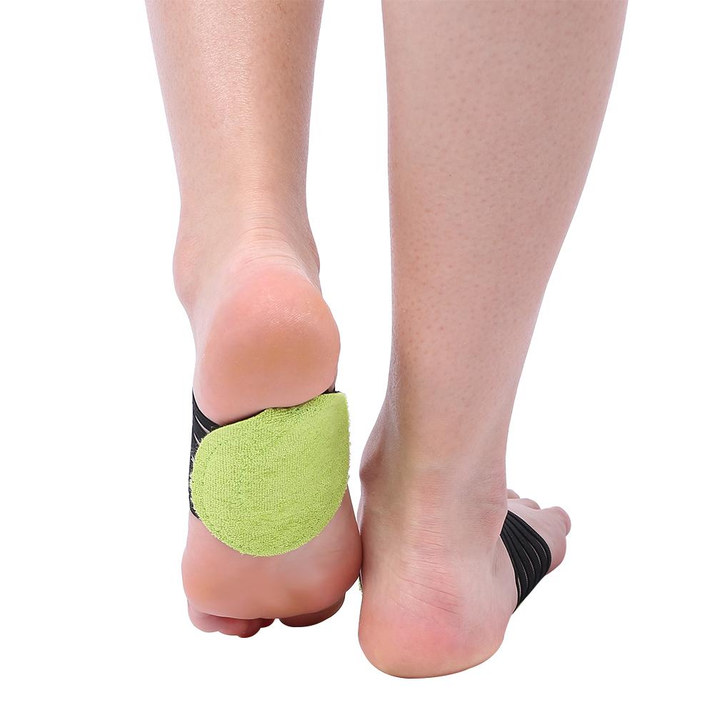 Neue modische Fuß Ferse Schmerzlinderung Plantarfasziitis Einlegesohle Unterstützung Schuhe Insert Pads
